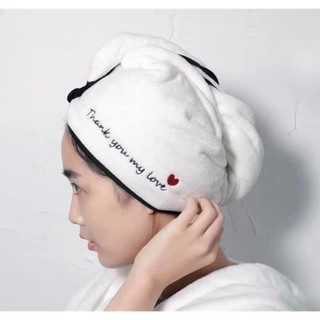 Khăn thần thánh - tự rút nước lau khô tóc trong vòng 3 phút - chẳng cần máy sây gì nhiều