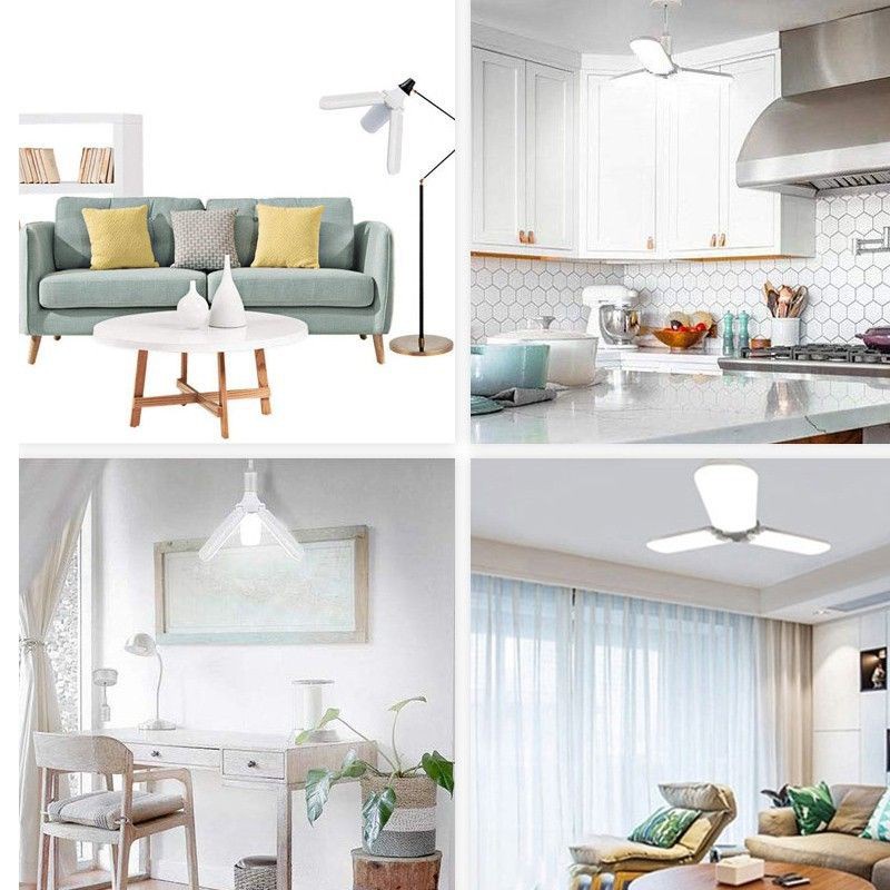Bóng Đèn LED Gắn Trần 36W E27 Có Thể Điều Chỉnh Trang Trí Phòng Khách