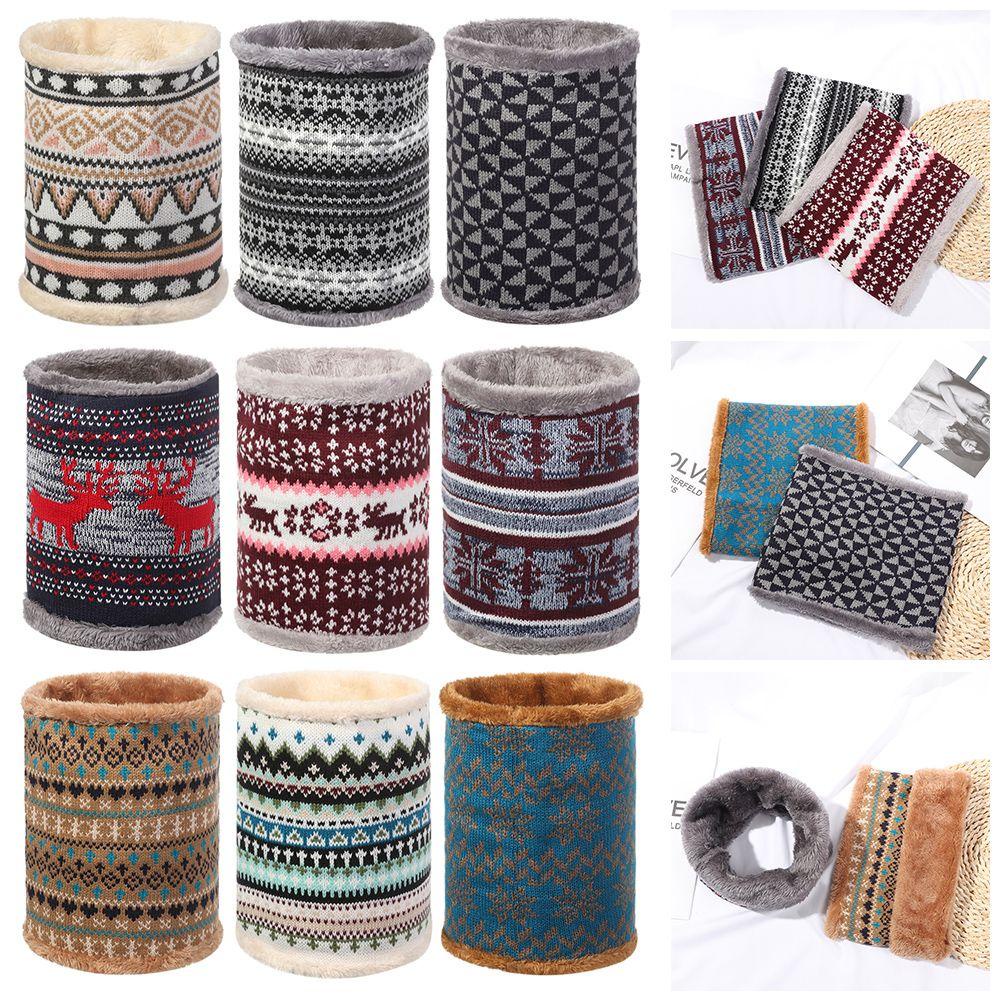 Khăn Choàng Cổ Đan Len Dày Dặn Thời Trang Unisex
