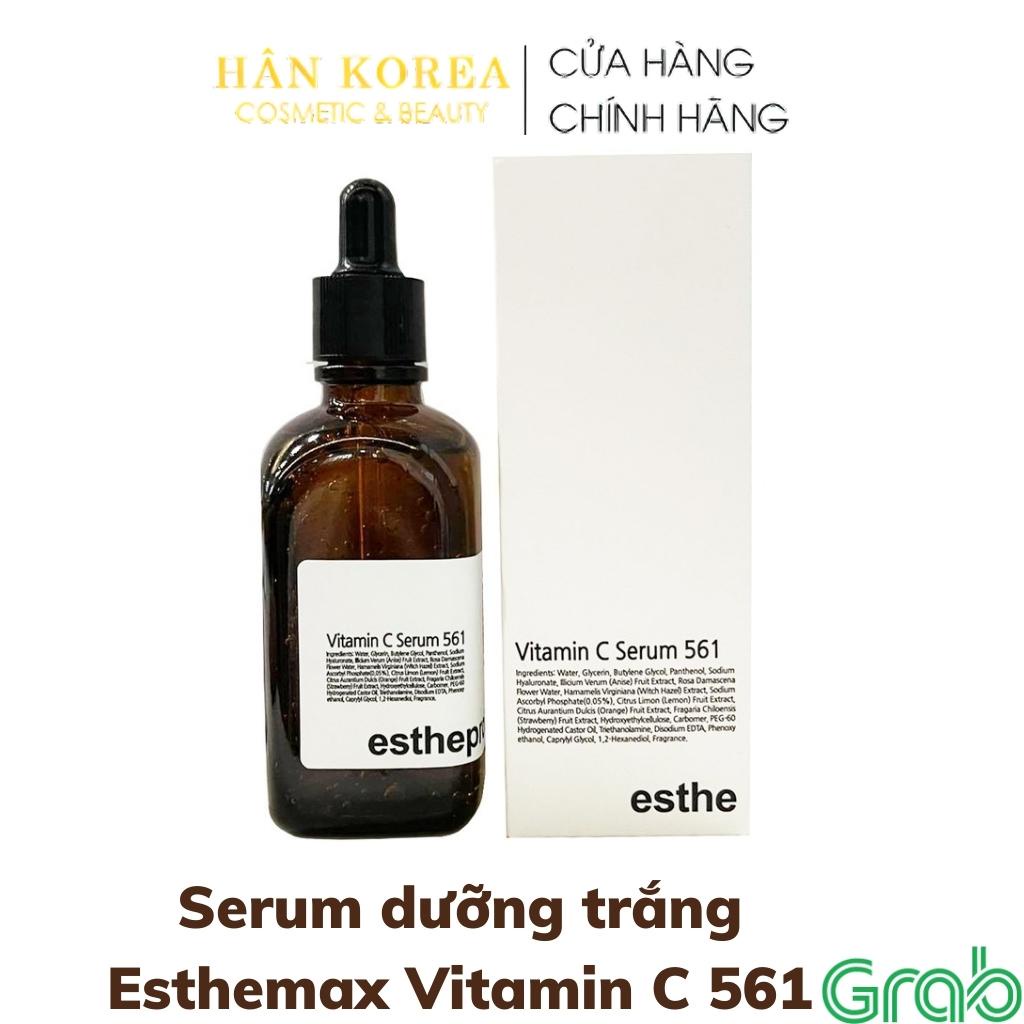 Serum Esthemax Vitamin C 561 100ml, Serum sáng da, mờ thâm nám, chống lão hóa da, mờ thâm mụn, đều màu da HÂN KOREA