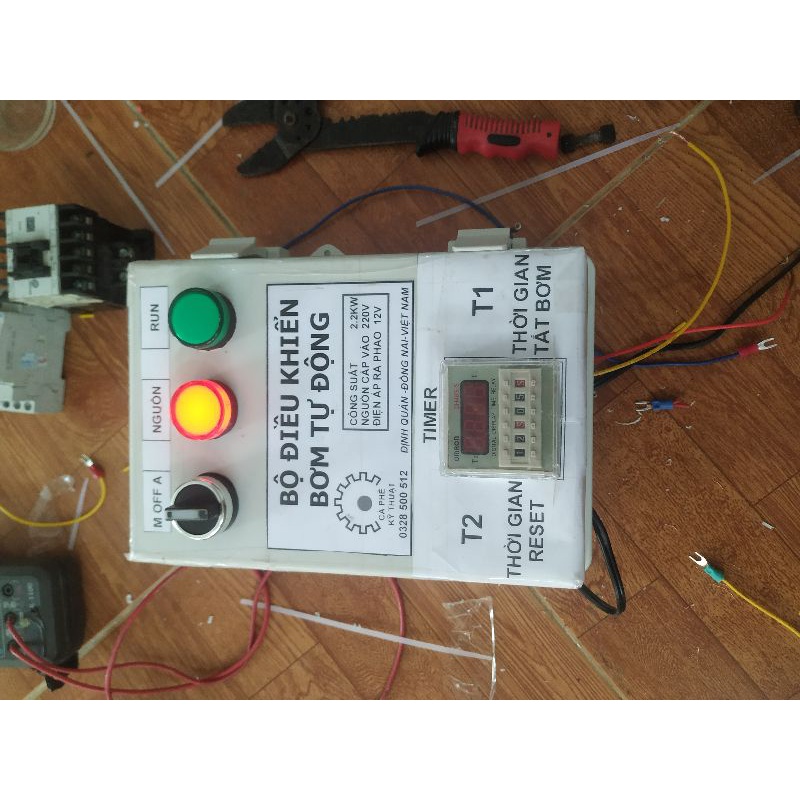 Tủ điện cho máy bơm hoả tiễn bơm dân dụng
