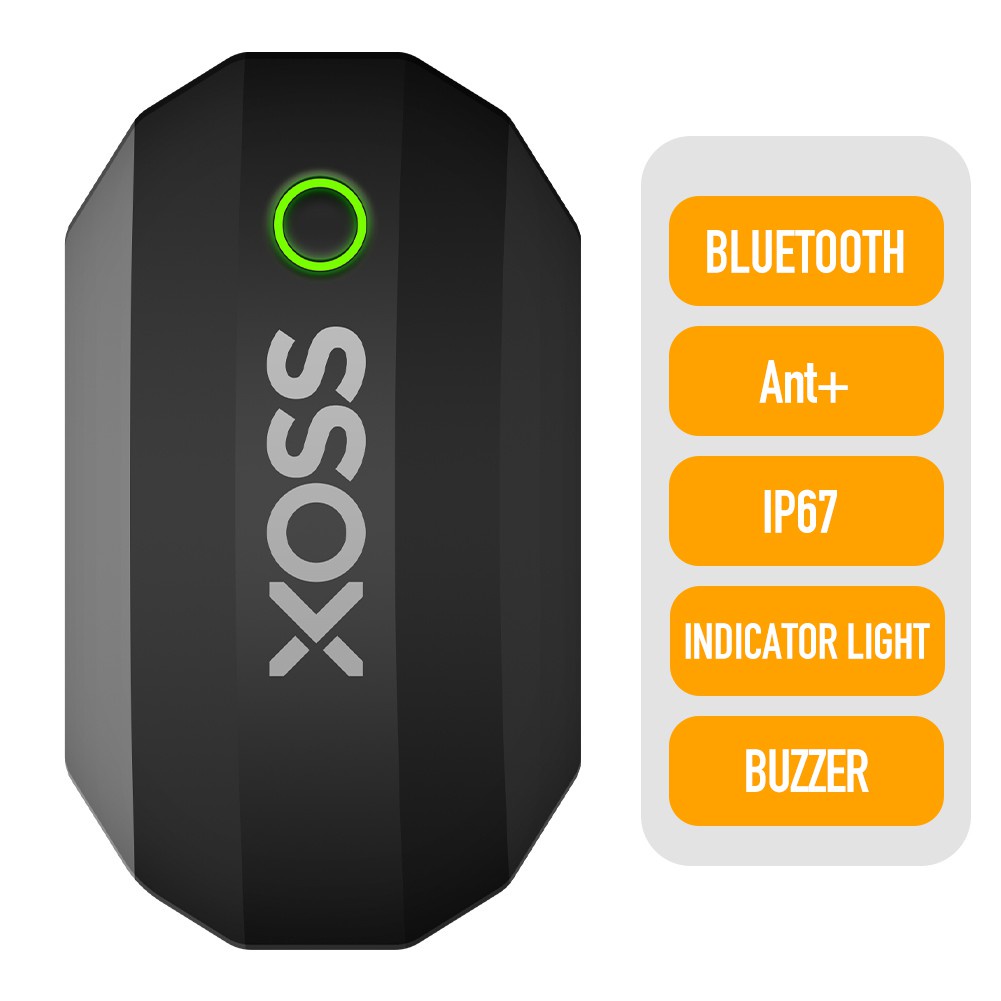 XOSS Dây đeo ngực Màn hình nhịp tim Bluetooth 4.0 không dây Nhịp tim