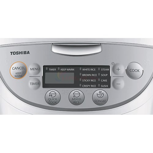 Nồi cơm điện tử Toshiba 1.8 lít RC-18DH2PV - Hàng chính hãng