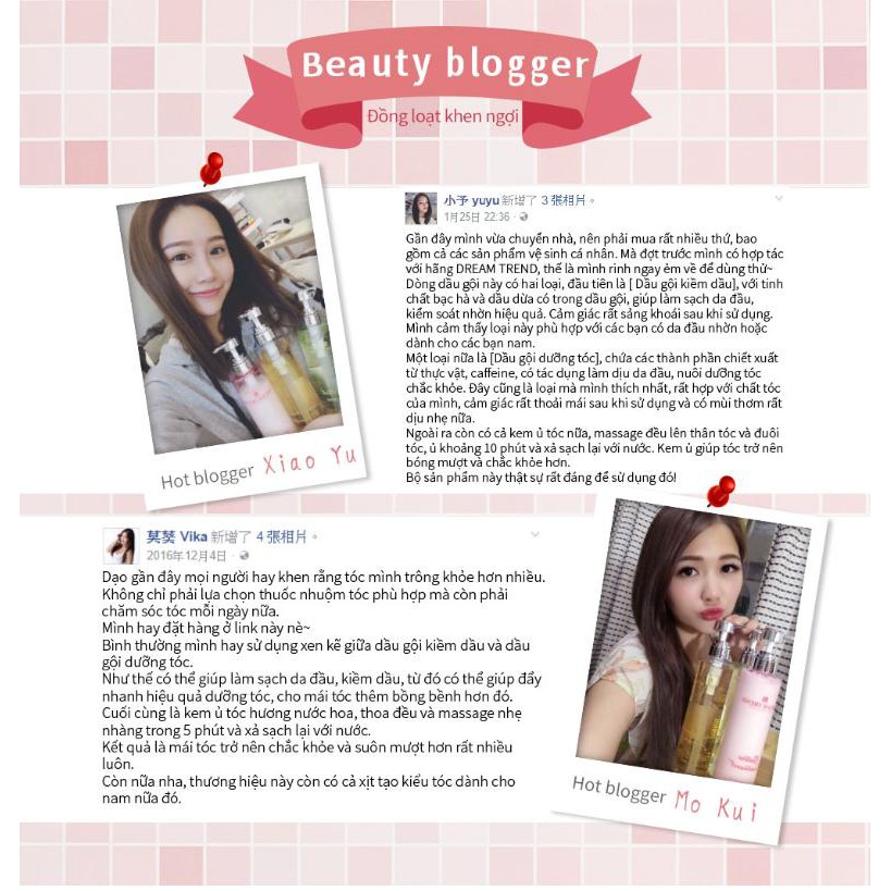 Mặt nạ dưỡng tóc Restore Treament DREAM TREND - Chai 500 ml