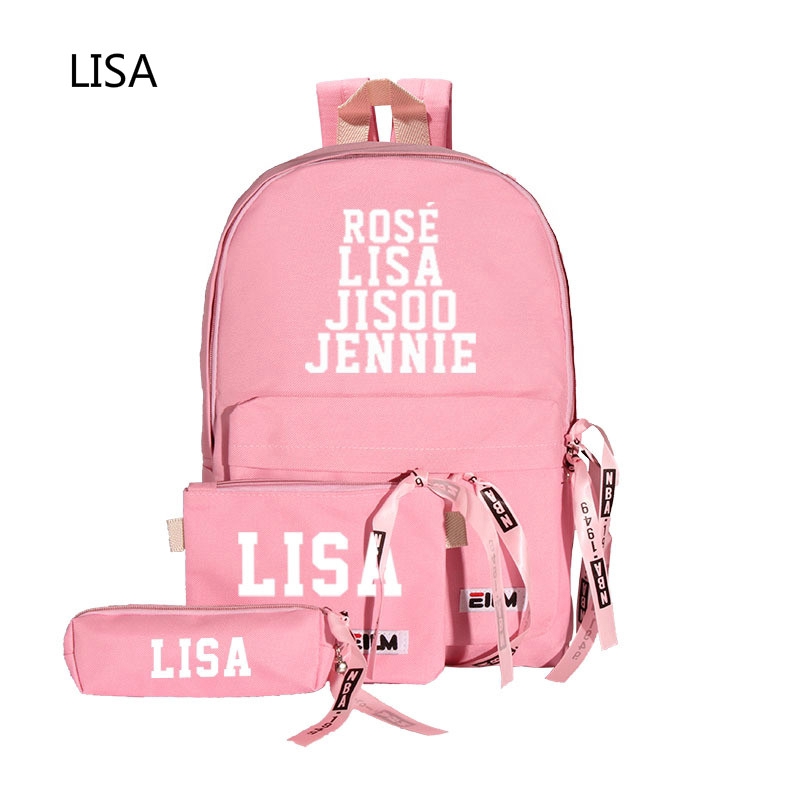 Ba lô đi học in tên thành viên nhóm nhạc KPOP Blackpink | BigBuy360 - bigbuy360.vn