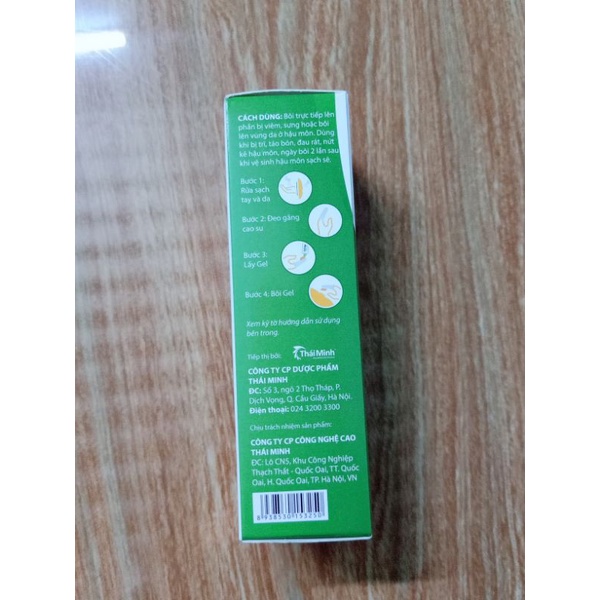 [CHÍNH HÃNG ] COTRIPRO - Gel Bôi Trĩ Nội, Trĩ Ngoại Tuýp 25g