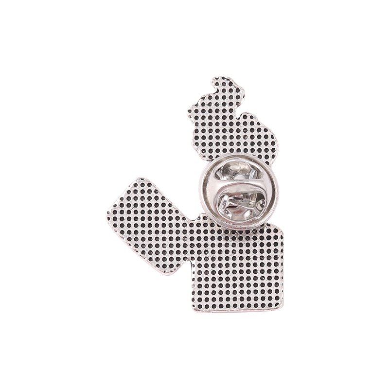 Ghim cài áo Qihe Jewelry hình hoạt hình xinh xắn đáng yêu