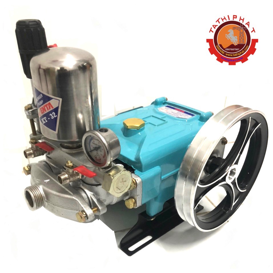 Đầu bơm xịt rửa xe áp lực ty sứ KENTA Model KT-22 1 HP | Công nghệ Nhật Bản| Bảo hành 12 tháng