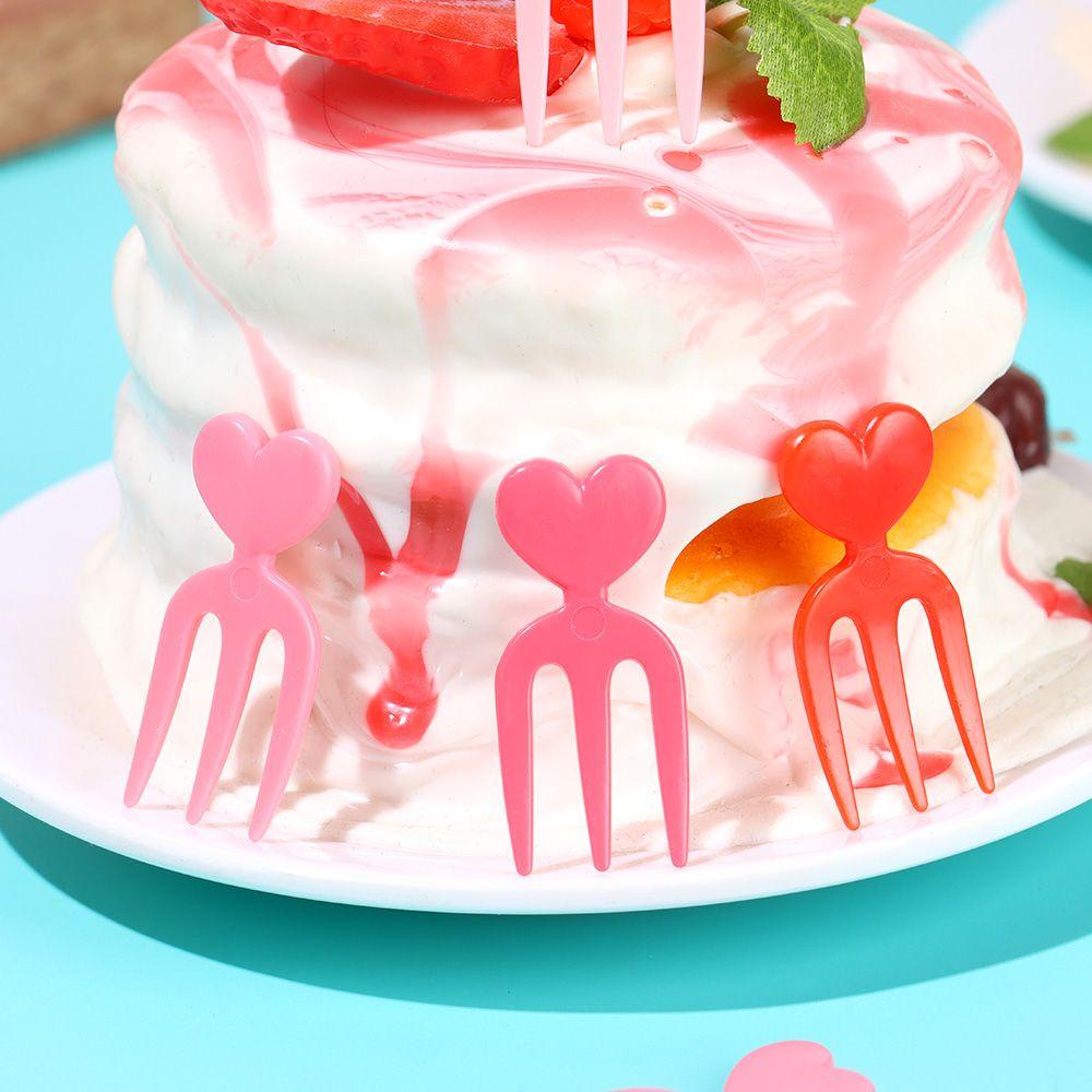 Nĩa Ăn Trái Cây 1 Đầu Thiết Kế Dễ Thương Tiện Dụng