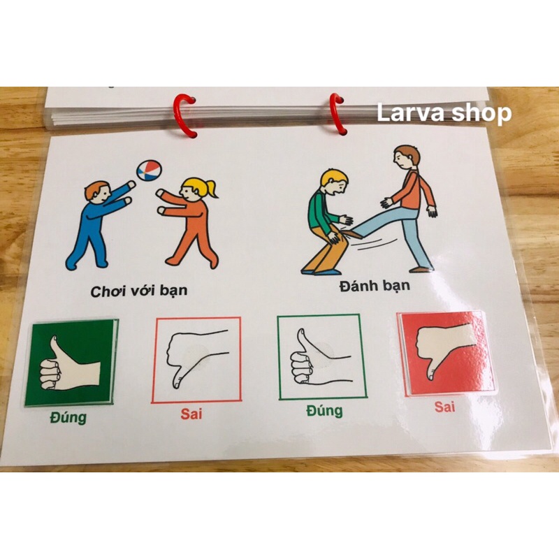 Học liệu hành vi đúng sai