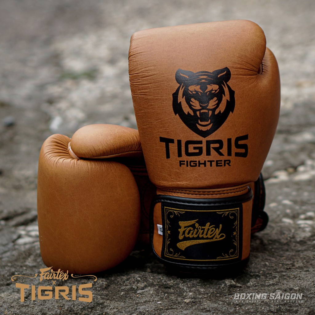 Găng tay Boxing Fairtex x Tigris