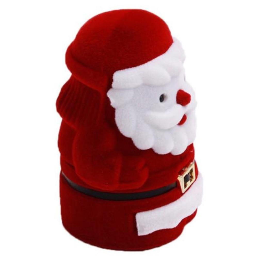 Hộp đựng nhẫn đính hôn tạo hình ông già noel dễ thương