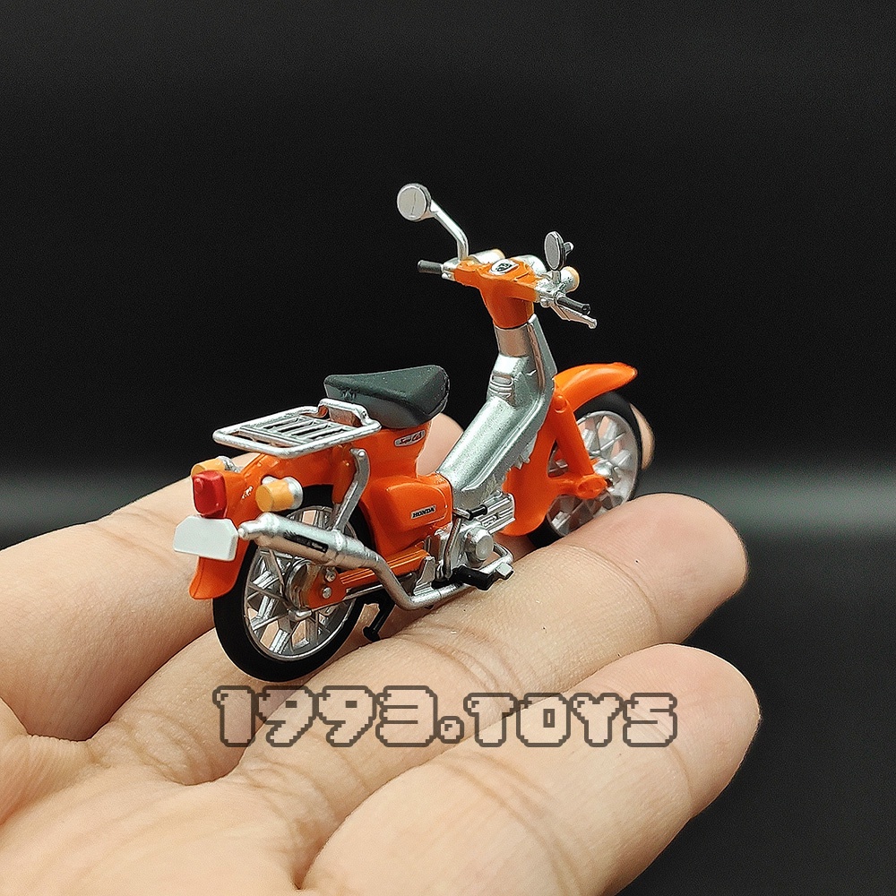 Xe mô hình tỉ lệ 1:32 xe máy Honda Cub hàng chính hãng Aoshima