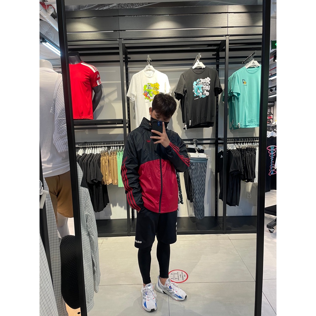 Áo Khoác Gió Adidas Colorblock SPRT Siêu Xịn Tag giá #2tr3 lận #SALE chỉ còn #950k sẵn size XS S âu
