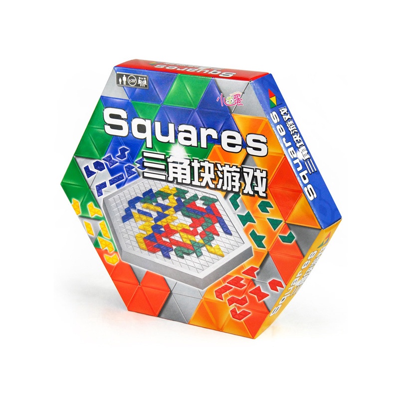 Trò chơi Blokus Trigon, Board Game Chiến Thuật Cho Nhóm 2-4 Người Chơi