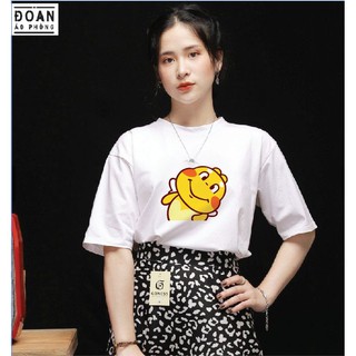 Áo thun đẹp in hình rồng lai ong basic ( màu  trắng)