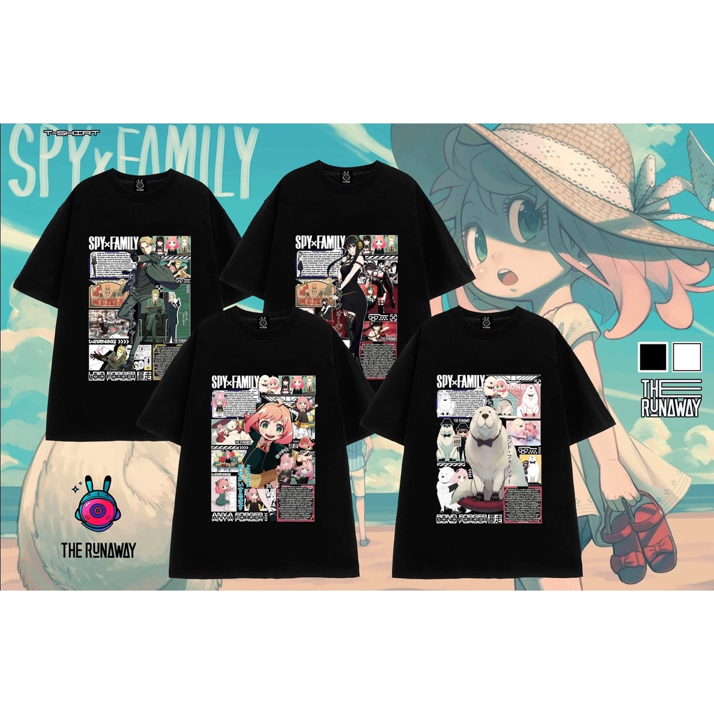 Áo phông Spy x Family: Yor Forger 100% cotton cho Nam / Nữ by The Runaway