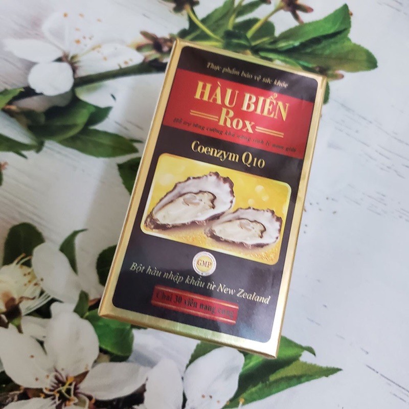 Hàu biển Rox with coenzym Q10 - Chai 30 viên