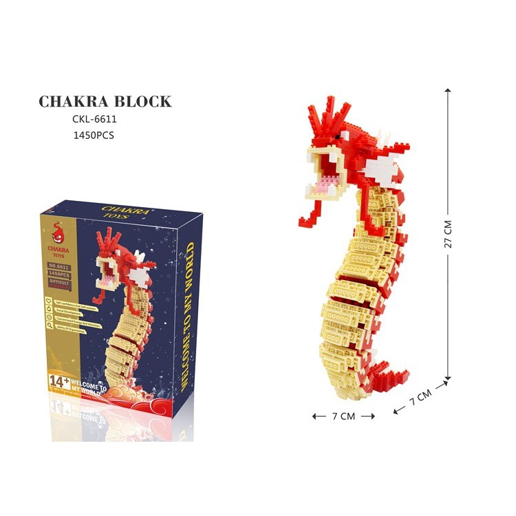 CHAKRA CKL-6611 NLG0041 - Bộ lắp ghép LEGO NANO