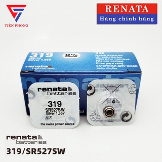 Pin Đồng Hồ Renata SR527SW 319 Chính Hãng - Vỉ 1 Viên