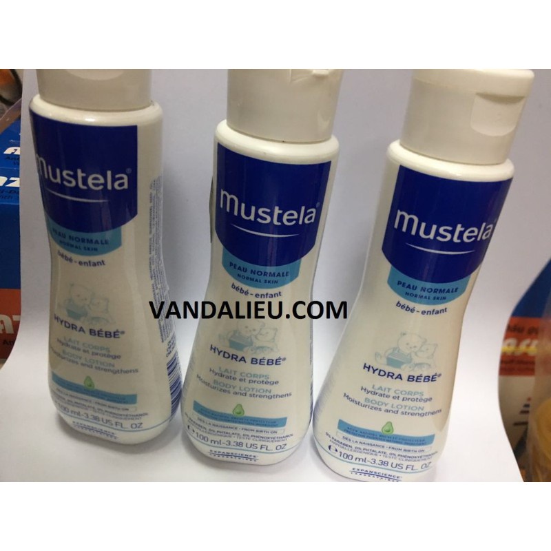 KEM DƯỠNG DA TOÀN THÂN DƯỠNG ẨM MUSTELA HYDRA BEBE BODY LOTION 100ML [MP1]
