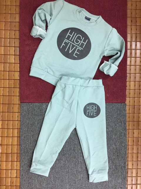 Áo nỉ Highfive cao cấp BÉ TRAI, BÉ GÁI sz 14-16kg (hàng có sẵn)