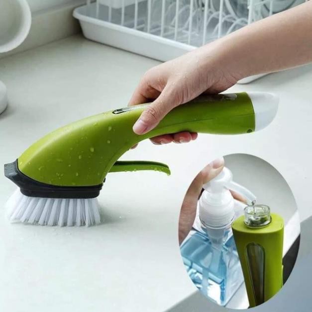 GÍA SỐC DỤNG CỤ CỌ RỬA ĐA NĂNG 2 IN 1 THÂN CÓ CHỖ ĐỂ NƯỚC RỬA BÁT