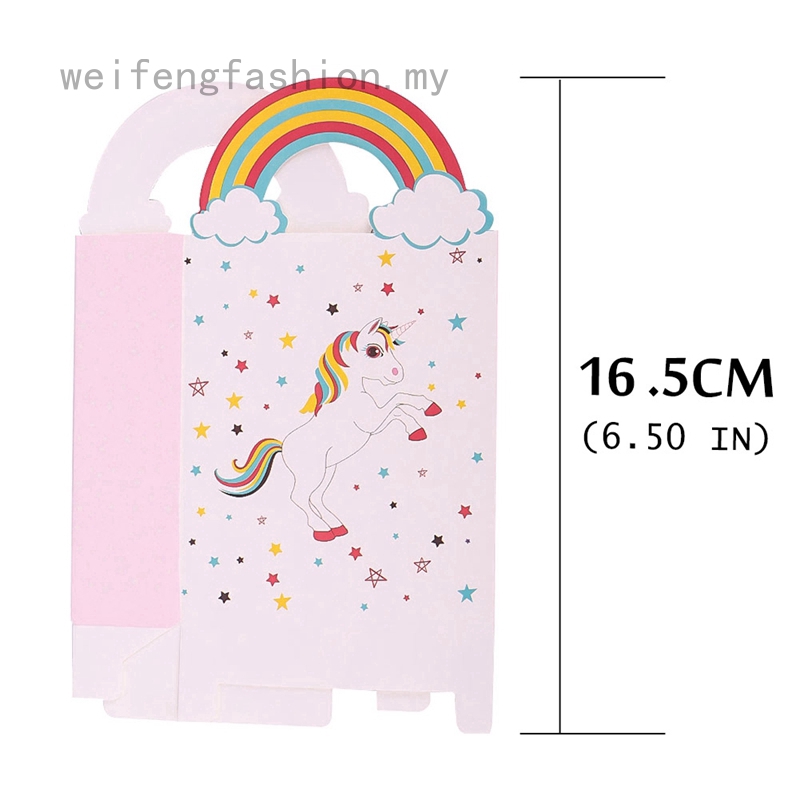 Túi Giấy Đựng Quà Hình Kỳ Lân Màu Hồng Xinh Xắn | BigBuy360 - bigbuy360.vn