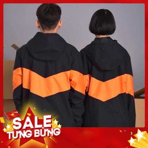 Áo khoác cặp Áo khoát đôi gió dù 2 lớp chống nắng cao cấp Local people bao đẹp ngộ nghĩnh-M300 - Hàng nhập khẩu