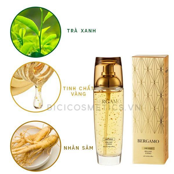 Tinh Chất Dưỡng Da Vàng Bergamo 24K Brilliant Essence (110ml)