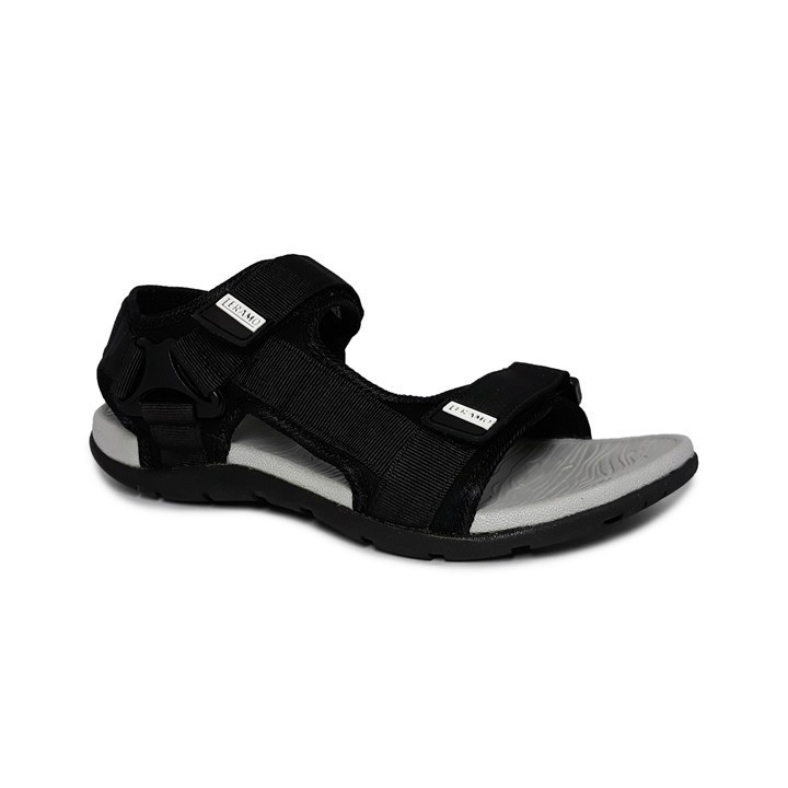 Giày Sandal Teramo quai ngang nam nữ - TRM29 đen -cwj24 : 🌸 . "
