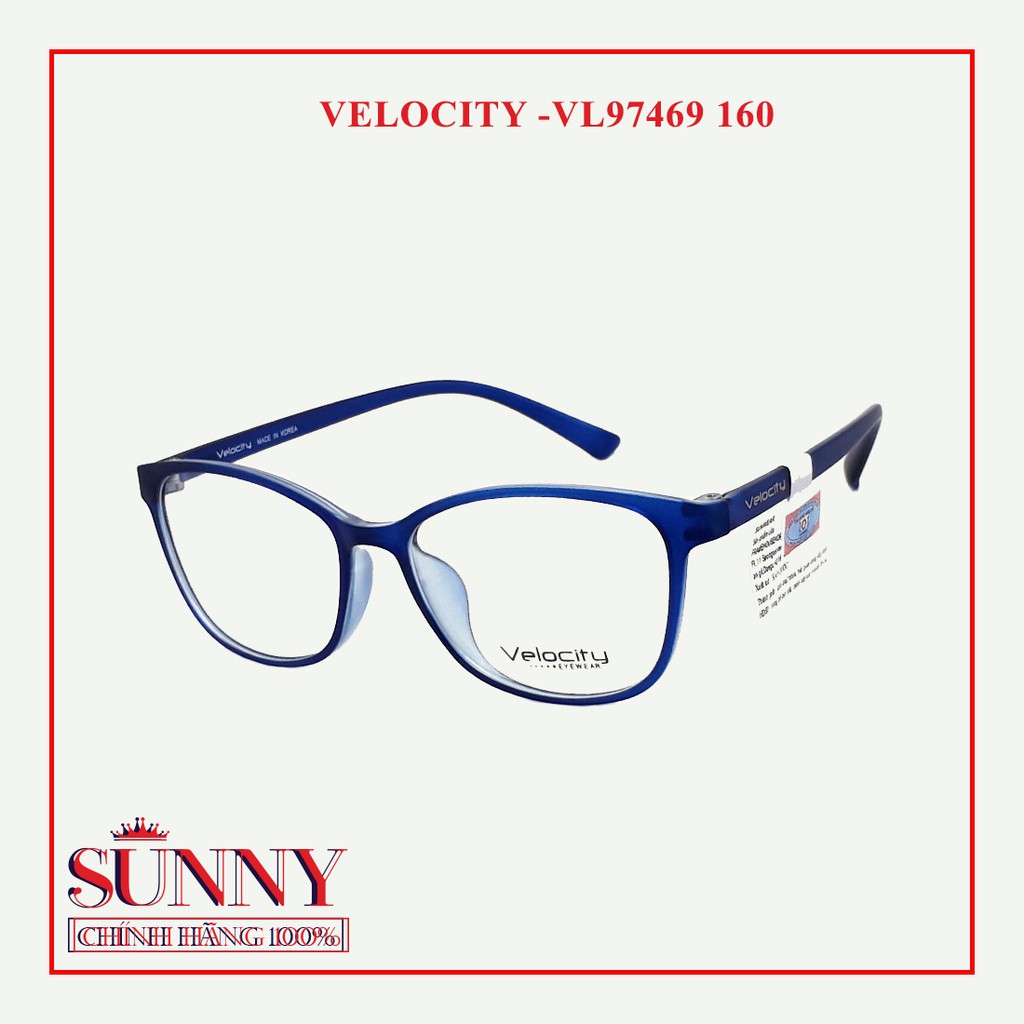 Gọng kính nam nữ thời trang Velocity 0VL974690 nhiều màu chính hãng, thiết kế dễ đeo bảo vệ mắt