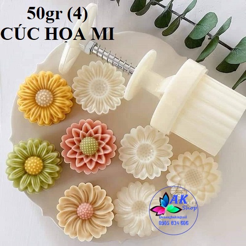 KHUÔN NHẤN BÁNH TRUNG THU 50GR