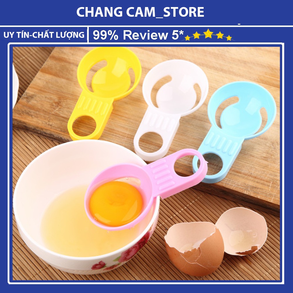 Thìa, Muỗng Lọc Trứng Tiện Lợi, Dụng Cụ Lọc Trứng, Tách Lòng Đỏ Trứng Tiện Dụng