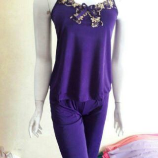 Đồ bộ thun lạnh lửng