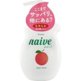 Sữa tắm Naive quả đào Nhật Bản 530ml