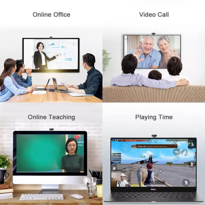 Webcam toàn diện HD 1080P kèm micro cho Laptop | BigBuy360 - bigbuy360.vn