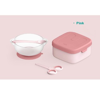 Set dụng cụ ăn dặm du lịch cho bé KUB