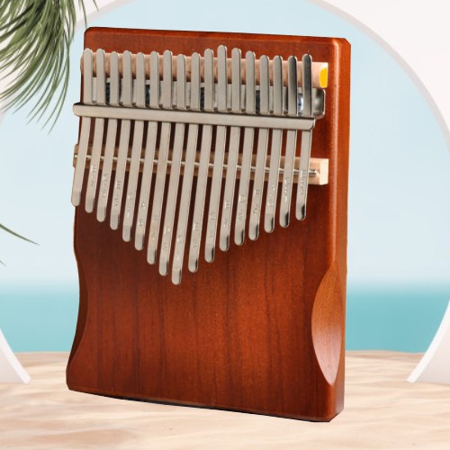 Đàn Kalimba 17 phím Nâu ĐẬM Mahogany M-17 Âm thanh tựa đàn piano đàn hạc Tặng BÚA CHỈNH,HDSD