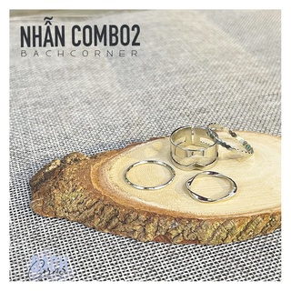 NHẪN BẠC ĐỘC ĐÁO