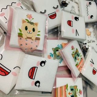 5 Gói Bông Tẩy Trang Gói Mini Du Lịch