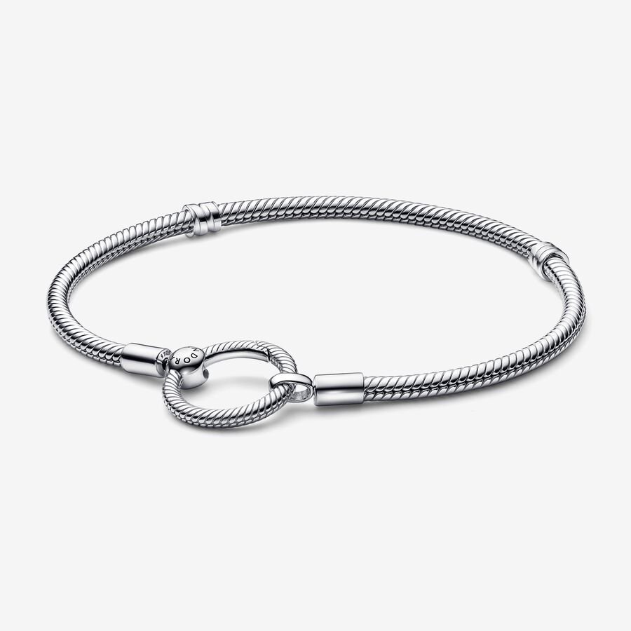 Vòng Tay Mạ Bạc 925 Thiết Kế Dạng Rắn Độc Đáo