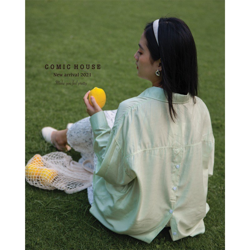 áo sơ mi giấy xẻ lưng comic | BigBuy360 - bigbuy360.vn