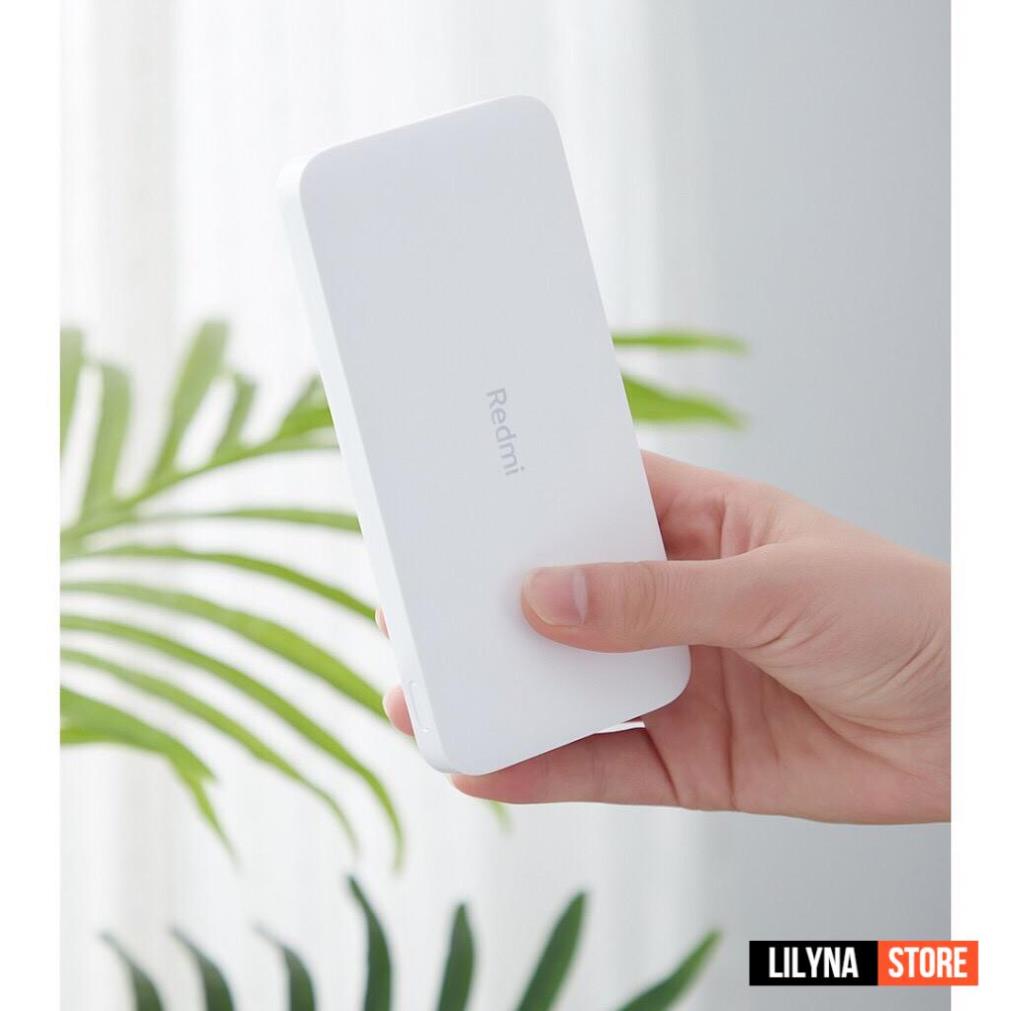 Sạc dự phòng Xiaomi Redmi 20000mAh PB200LZM BẢO HÀNH CHÍNH HÃNG 12 THÁNG 1 ĐỔI 1