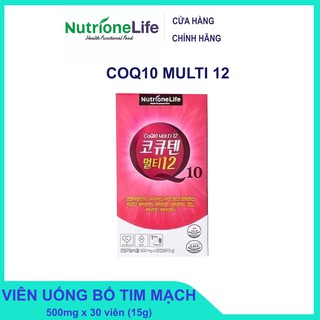 [Nutrionelife] Viên uống Coenzyme Q10 hỗ trợ tim mạch