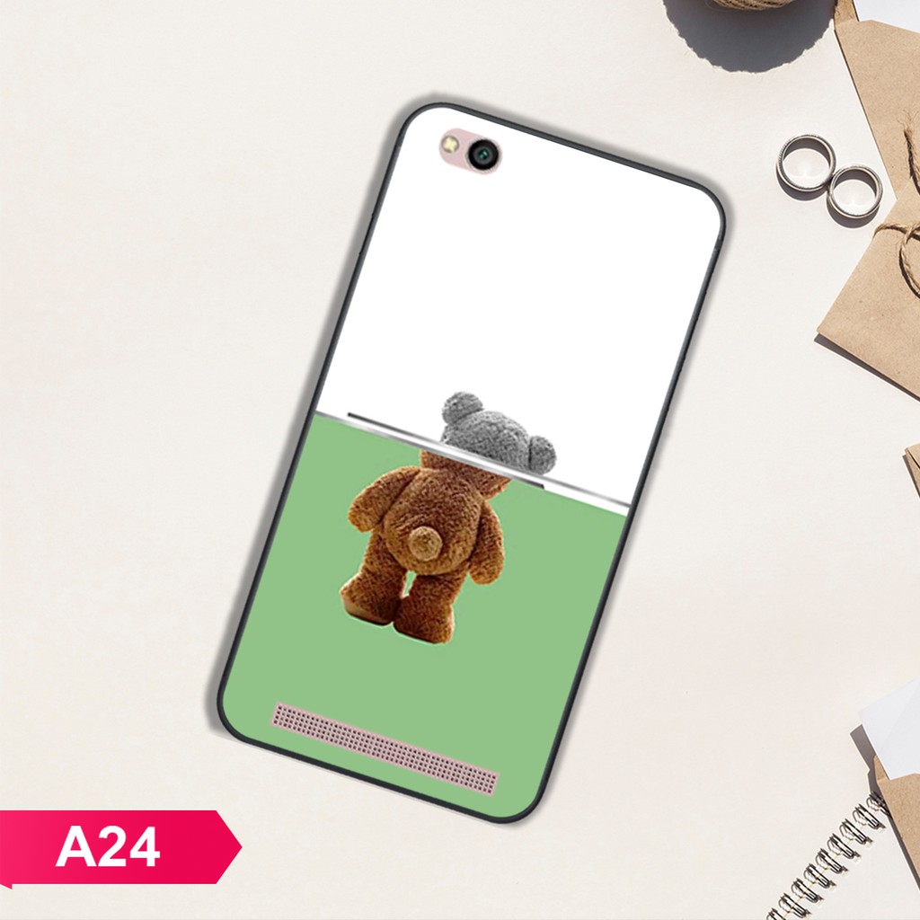 [HÀNG MỚI VỀ]ỐP LƯNG XIAOMI REDMI 4A/5A IN HÌNH GẤU HOẠT HÌNH NGỘ NGHĨNH CỰC ĐẸP-HOT 2021
