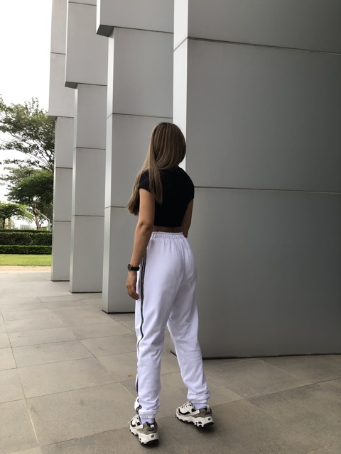 Quần Phản Quang (Trắng/Đen)