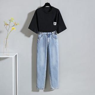 Quần Yếm Denim Ngắn Tay Thoáng Khí Phong Cách Hàn Quốc