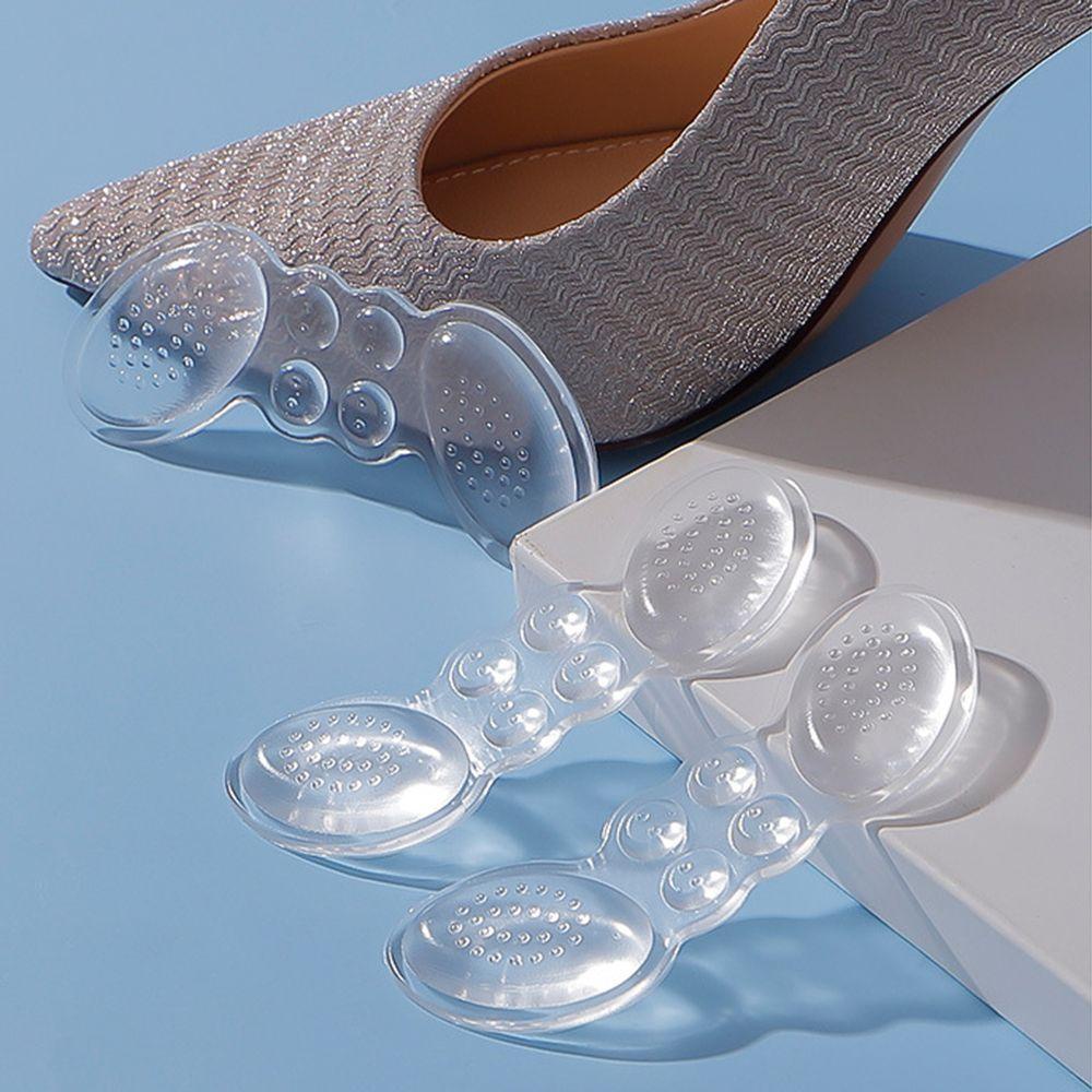 IVORY Đệm Lót Giày Cao Gót Trong Suốt Giảm Đau Chống Trượt Tiện Dụng Cho Nữ
