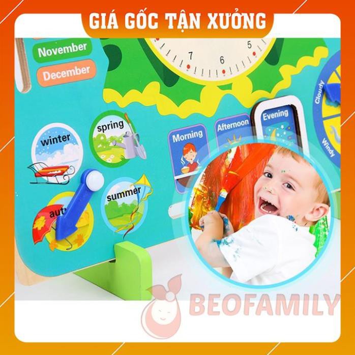 [Mã Sale Khủng] Đồng Hồ Ếch Học Tiếng Anh Đa Năng Cho Bé - BEOFAMILY - Phát triển trí não, tư duy